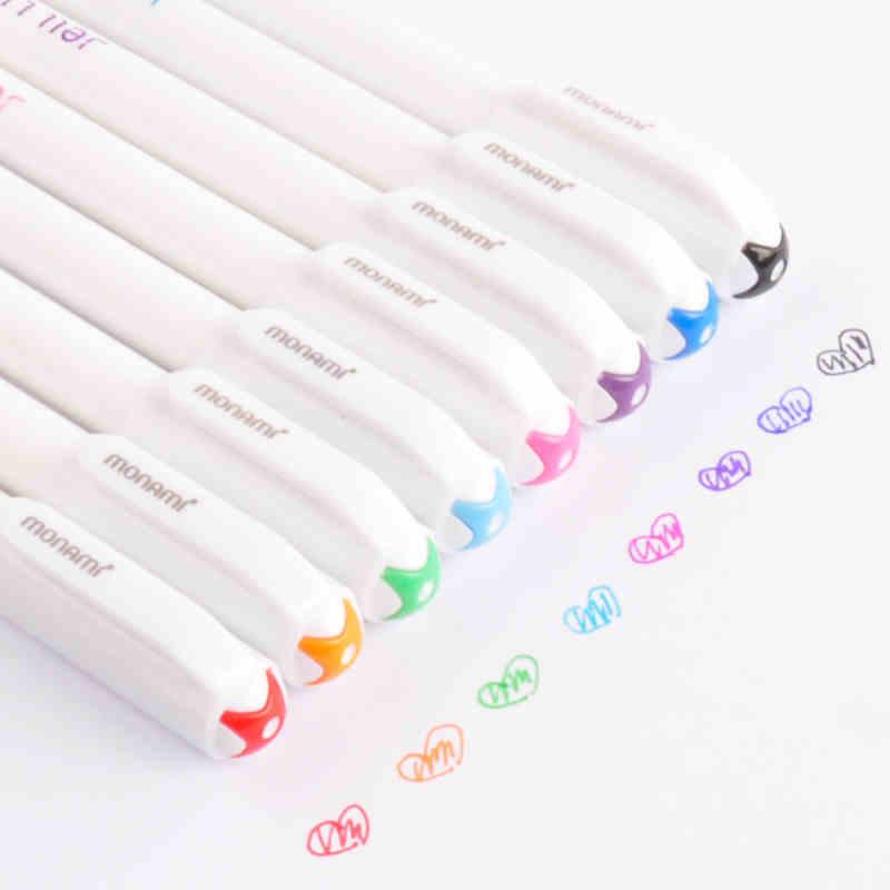 1 Box 8 Pcs New Novelty Candy Colors Colorful Gel Pen Set School Supplies Colored Gel Pens nieuw