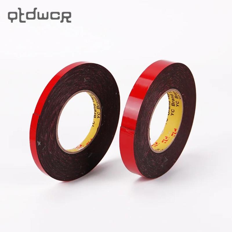 1PC Durable Double Sided Tape Adhesive High Strength Double Faced Tape Foam Attachment Tape Two