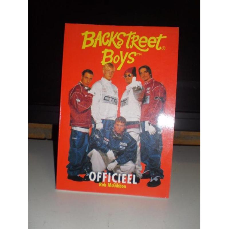 Boek met exclusieve interviews van de BACKSTREET BOYS