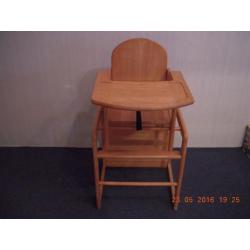 houten stoelje