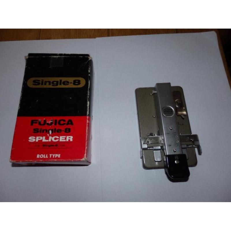 Vintage Fujica Single 8 Splicer Fuji film met doos