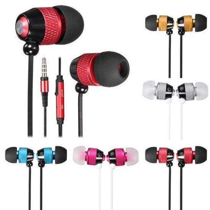 3.5mm In-Ear Earbuds Earphone Headset Headphone With Remo...