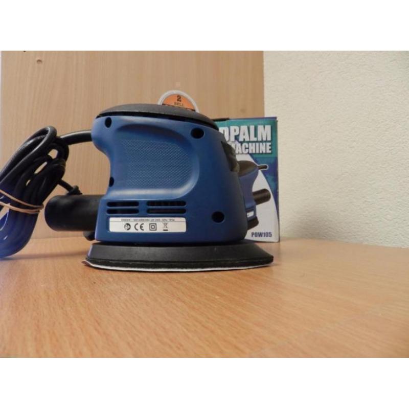 Blue Toolz Handpalm Schuurmachine | 135 Watt | Used Products