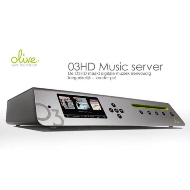 Olive 03HD CD-speler, ripper & streamer (ex-demo)