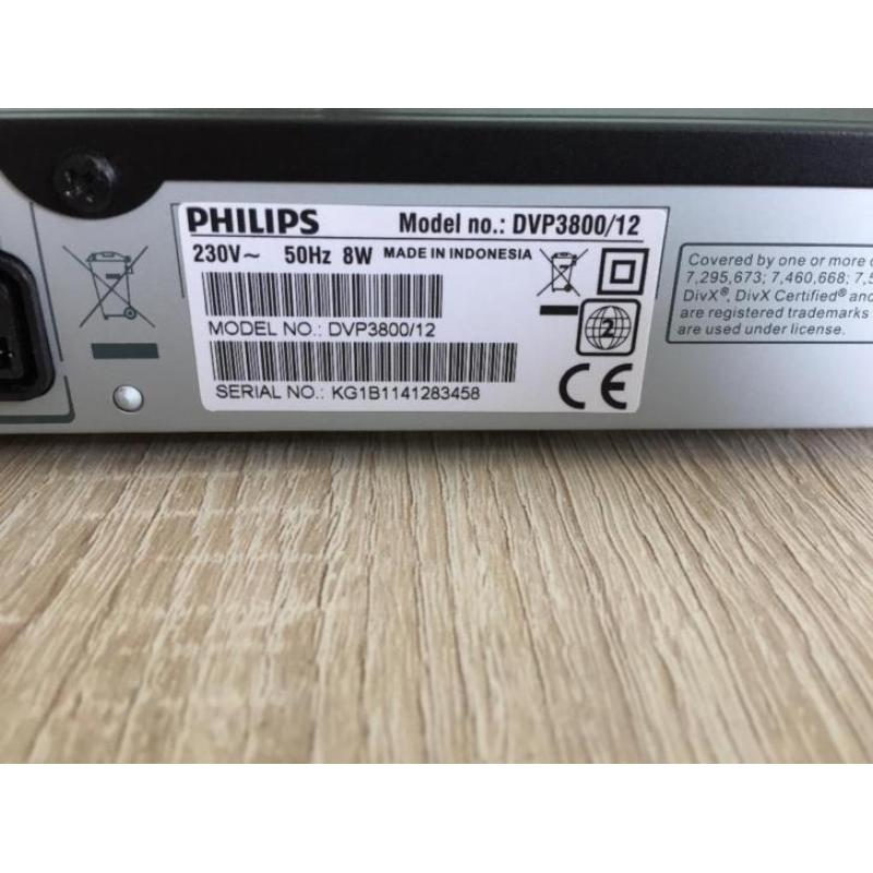 Philips DVP3800 dvd speler