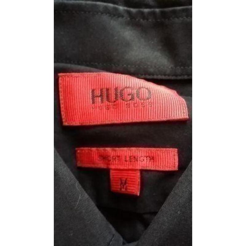 Gratis verzenden prachtige zwarte Hugo Boss blouse mt M