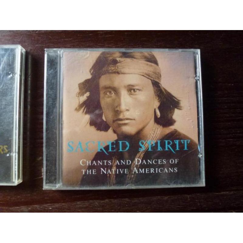 2 cd's met Native Amerikaanse muziek