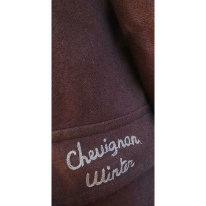 Wollen vintage winterjas van Chevignon ( M/L)