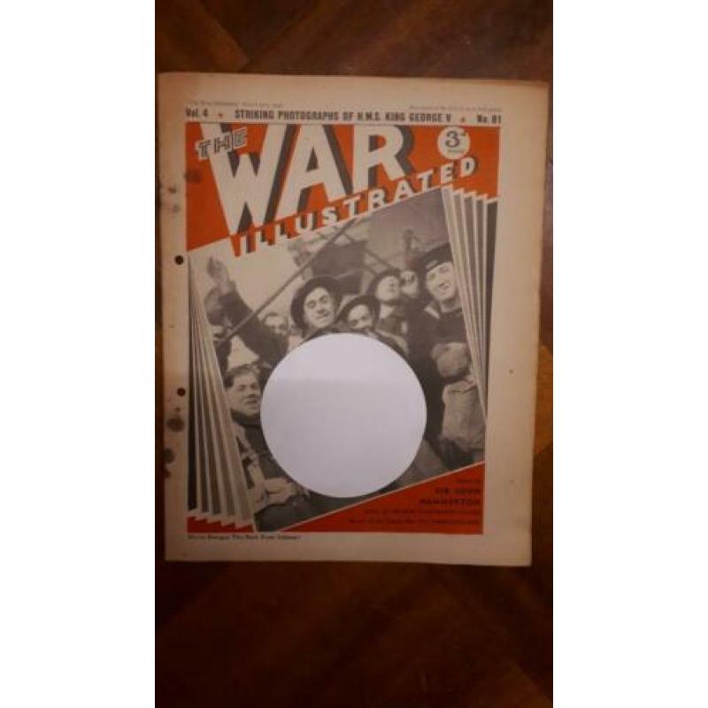 Magazine The War Illustrated WOII 1941 29x
