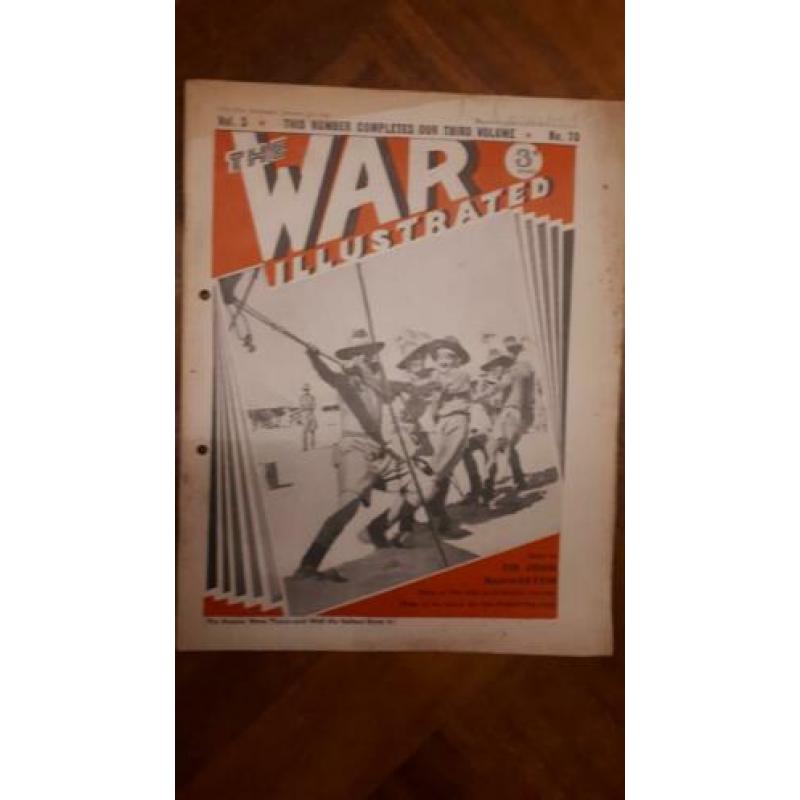 Magazine The War Illustrated WOII 1941 29x