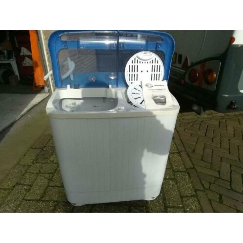Wasmachine met centrifuge