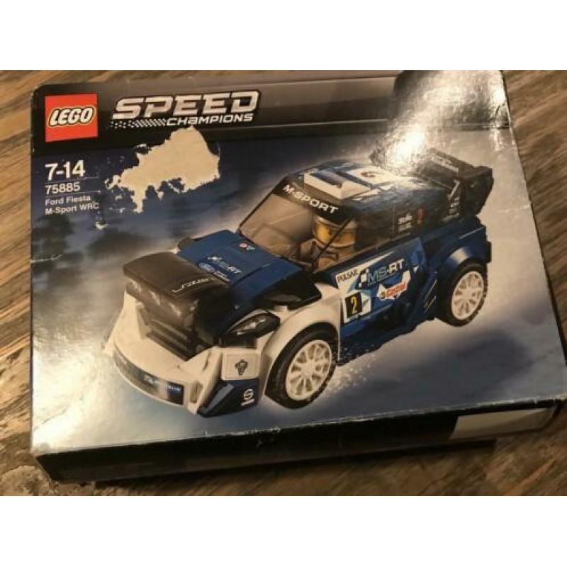 Nieuw! LEGO Speed Champions Ford Fiesta M-Sport WRC - 75885