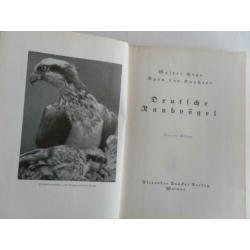 Roofvogels , Deutsche Raubvogel door Walter Hege e.a. , 1933