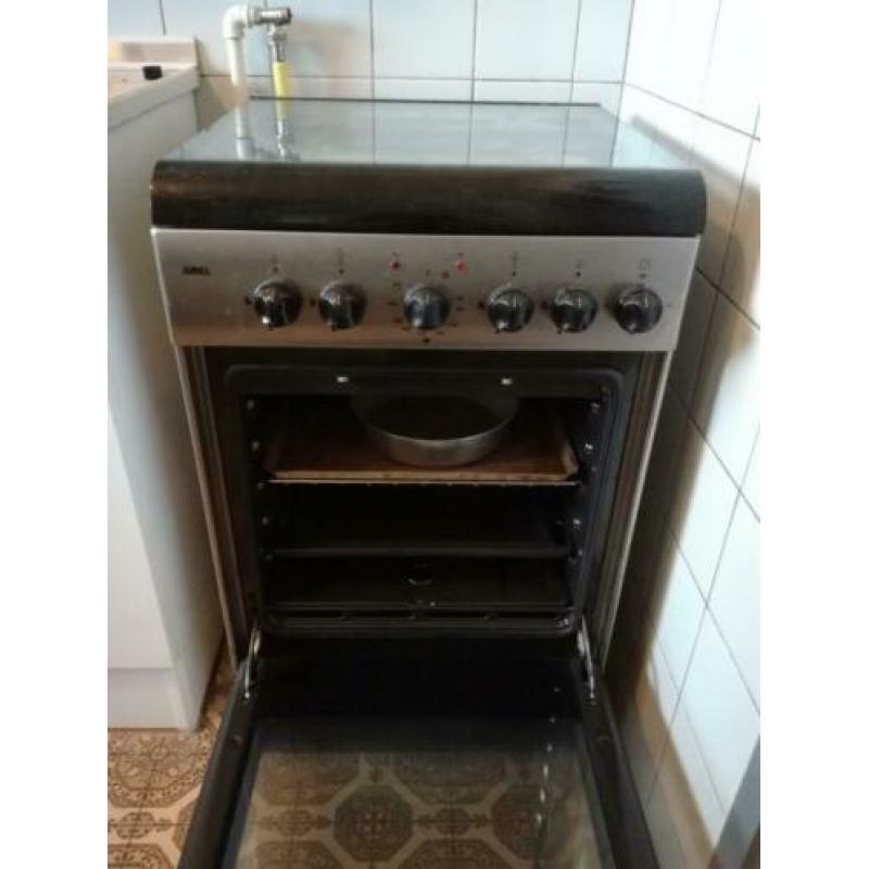 gasfornuis + elektrische oven met grill