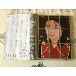 MICHAEL JACKSON HIStory TRADING CARDS COLLECTION OFFICIELLE
