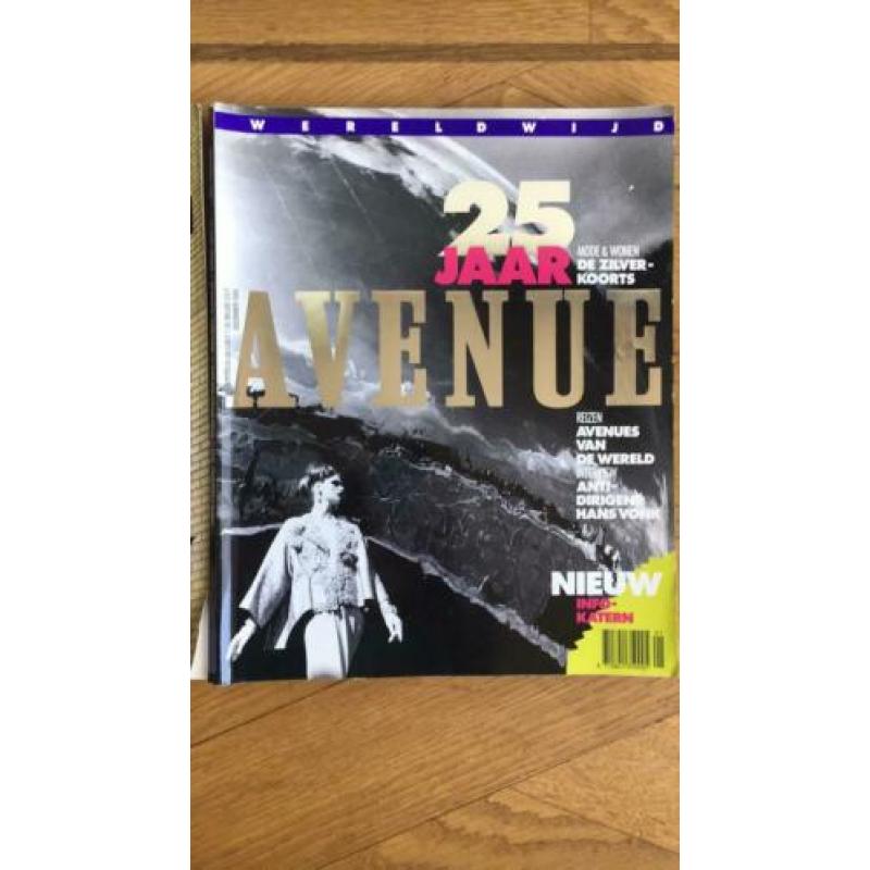 Avenue uit december 1990, 25 jarig bestaan v/h tijdschrift