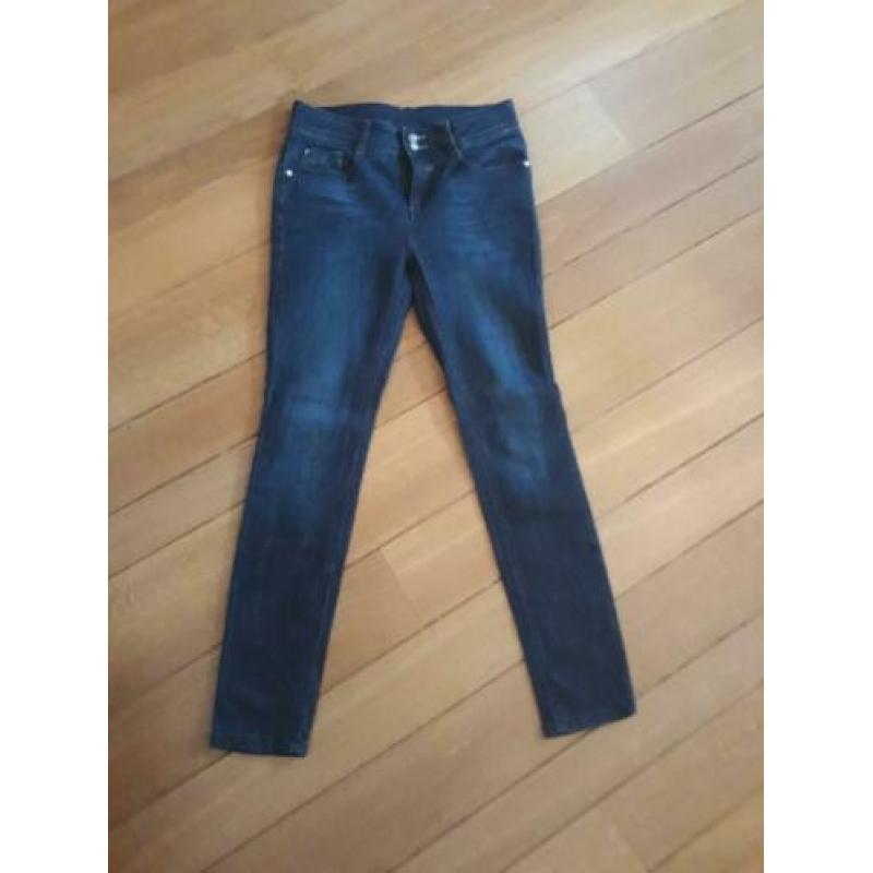 skinny jeans spijkerbroek high waist maat 38 C&A M Nieuw