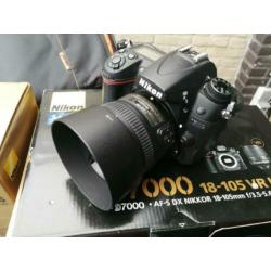 Nikon D-7000 + 18-105mm + 50mm af-s f1.8G + Sb-600