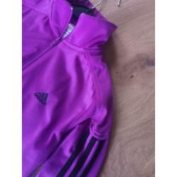 Waanzinnig mooie paarse jas van Adidas mt 38 mooie staat!