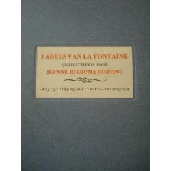 Fabel van la Fontaine (beperkte oplage 1000 stuks ) 506