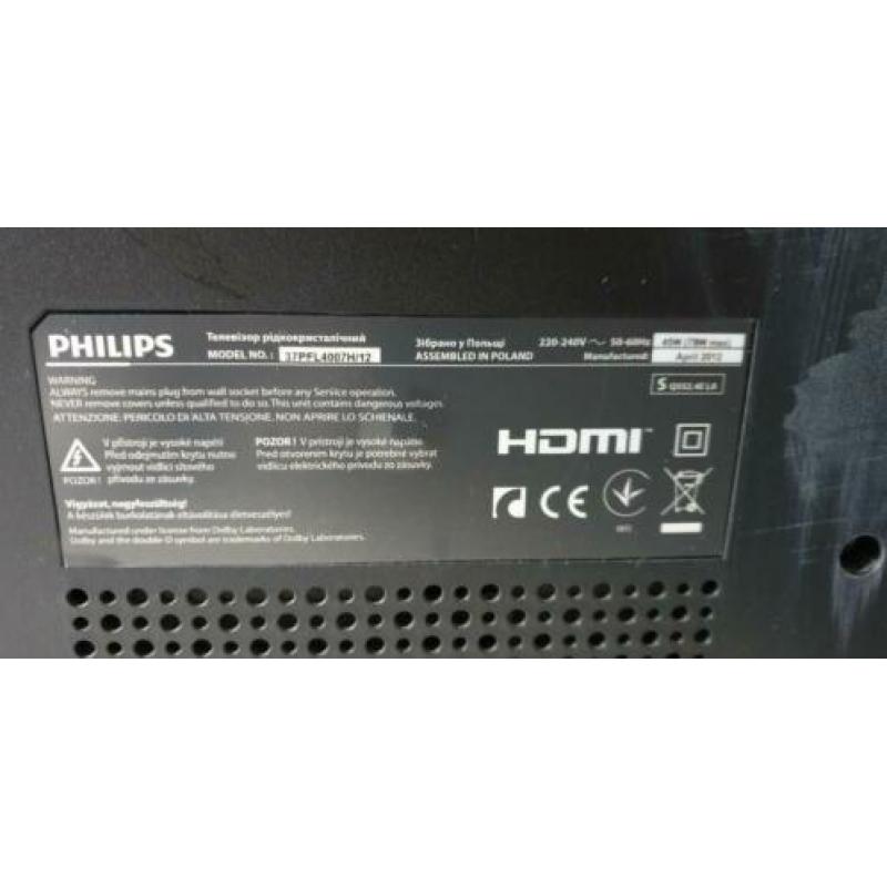 Philips 37" LCD 94cm 37pfl4007h/12