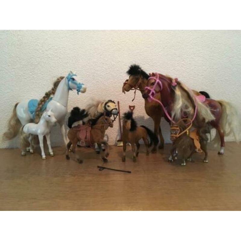 Barbie Paarden met accessoires