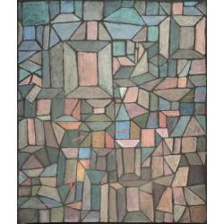 Abstract Reproductie Schilderij Klee | InstaPainting(tip)