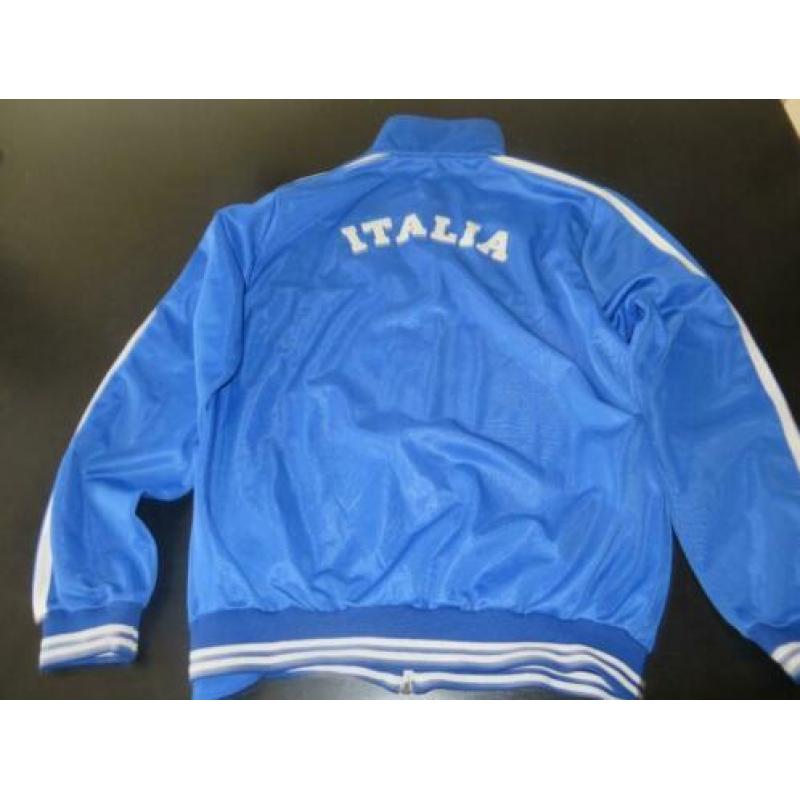 Vintage jaren 70 tricolore azzurri trainingsjack maat L