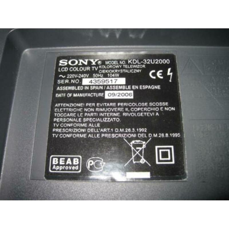 Sony Bravia 32 inch