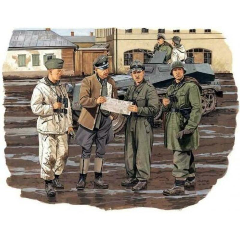 Dragon 1:35 Commanders Conference (Kharkov 1943)
