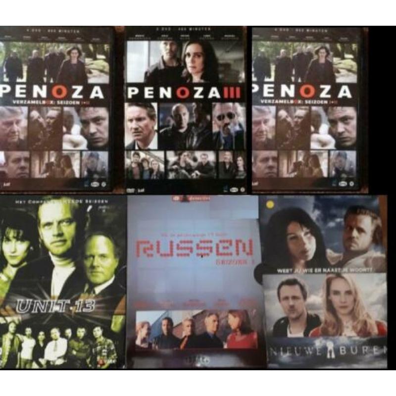 15x Penoza, Russen, Nieuwe Buren,The Code, the Killing, Borg