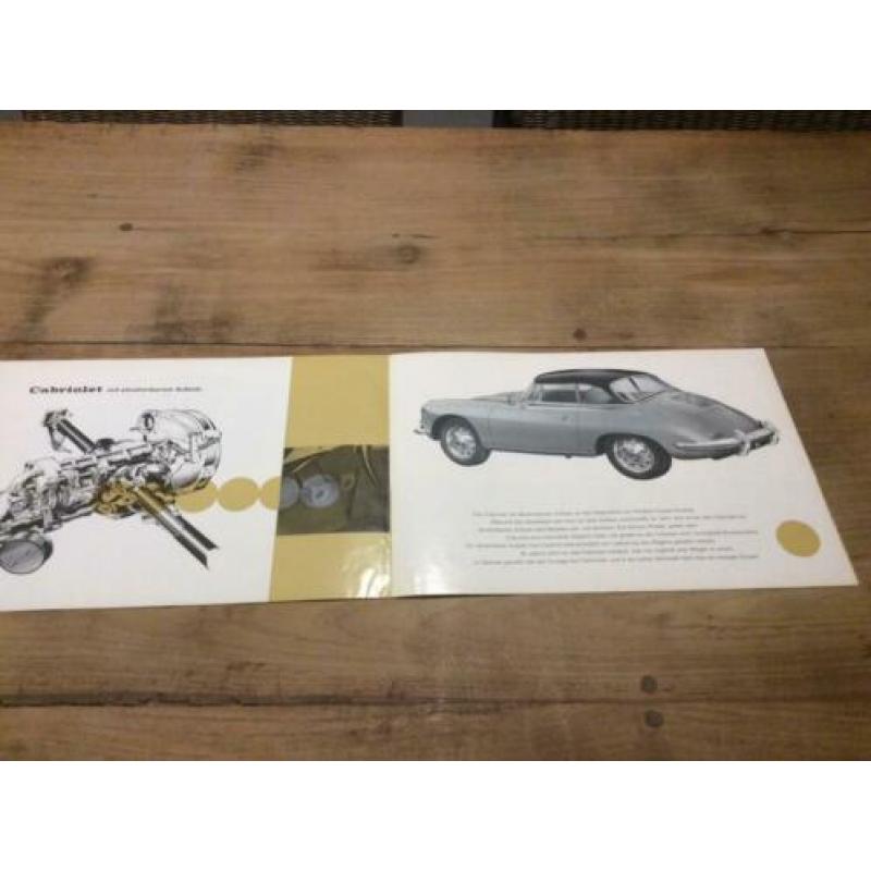 Porsche 356 brochure zgst 1961