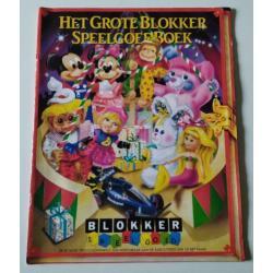 Grote Blokker Speelgoedboek Catalogus 1992 Playmobil Disney