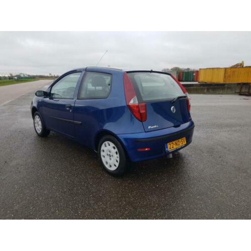 Fiat Punto 1.4 16V 3DR 2003 Blauw