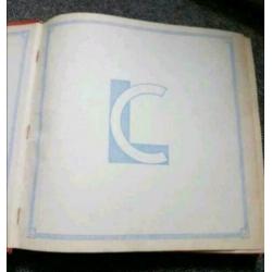 Origineel liebig chromos verzamel plaatjesboek van voor 1945