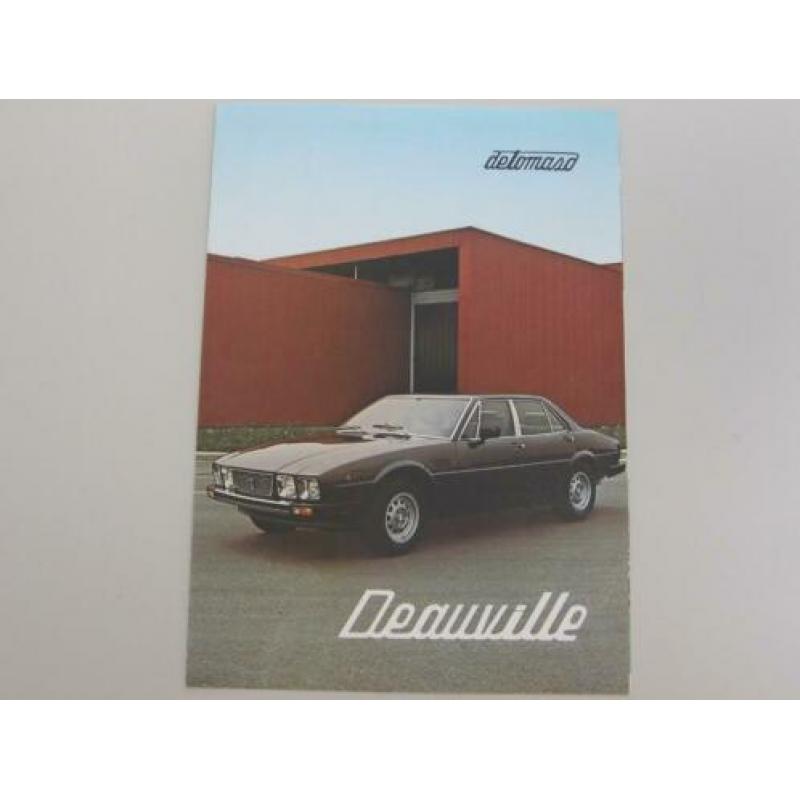 DT 004 De Tomaso Deauville Folder