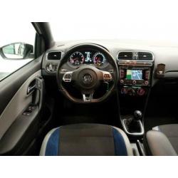 Volkswagen Polo 1.4 TSI Blue GT uitv! , Navi, ECC, Leer/Alca