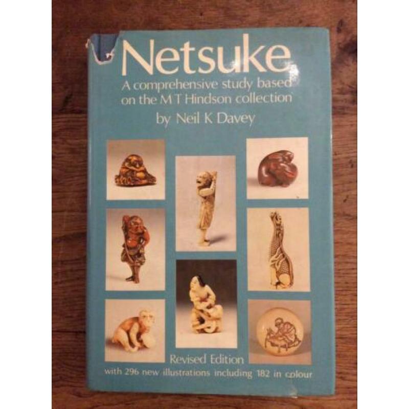 Boek Netsuke Hindson Collection Neil K. Davey 1982 Sotheby’s