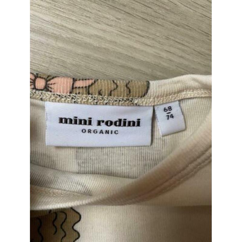 Mini Rodini Spaniel shirt maat 68/74.