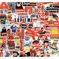 Leuke Supreme stickers 100st