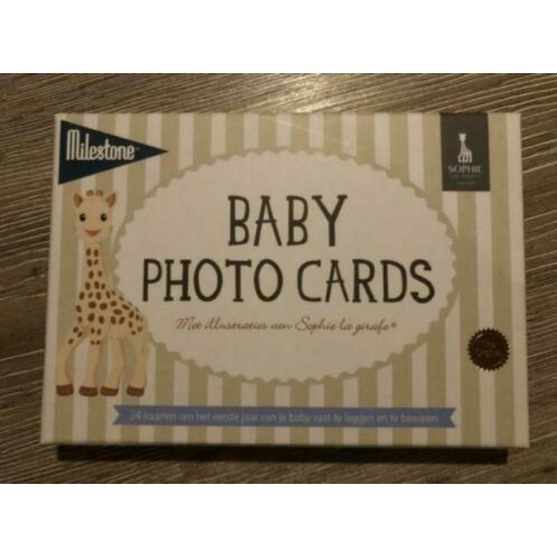 Baby fotokaarten - Milestone van Sophie la girafe ??