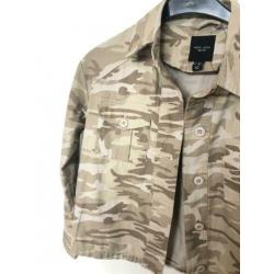 Camouflage cropped jack maat xs/s