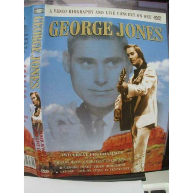 GEORGE JONES. - LIVE Concert + Video Biography