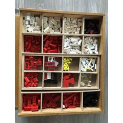 Lego partij doos hout stenen los speelgoed