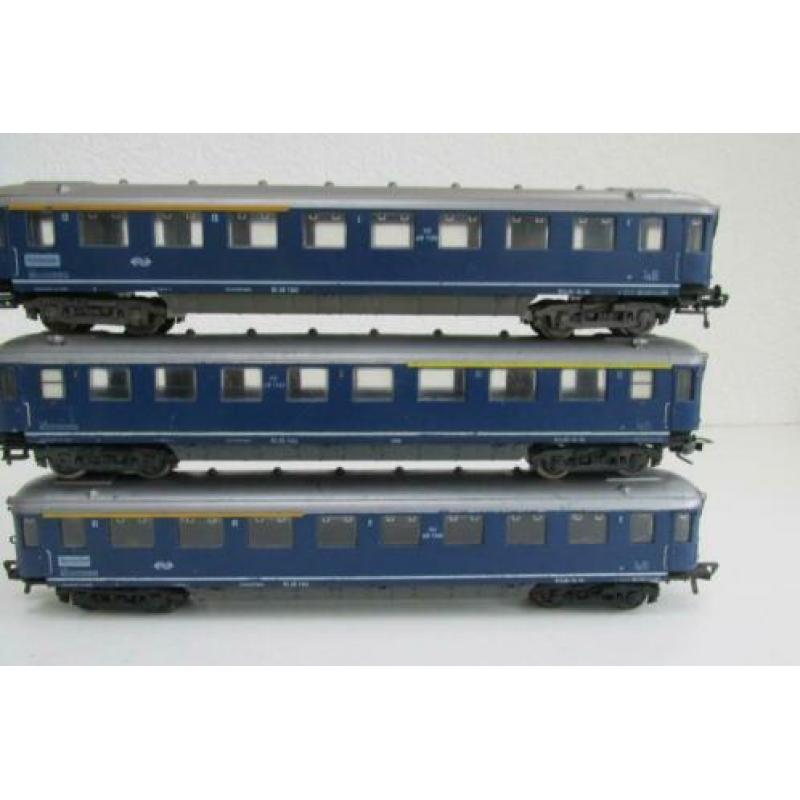 3 x fleischmann ns wagons 5154