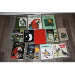 vogelboeken 12 stuks 13 euro