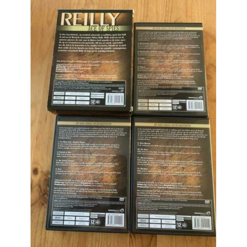 Dvd Reilly Age of spies de complete serie box