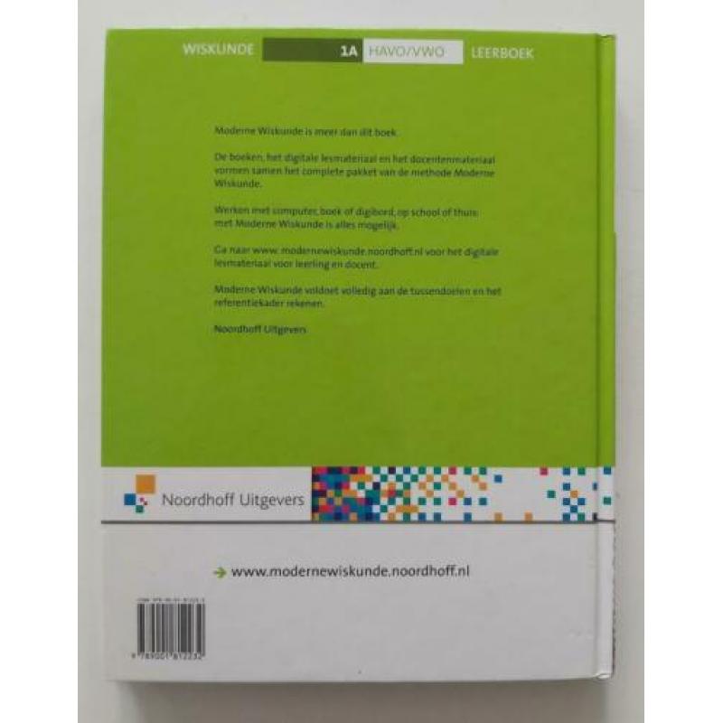 Moderne Wiskunde - 1A - HAVO/VWO - leerboek