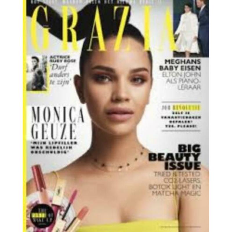 Grazia magazine 2020 en 2019 diverse nummers
