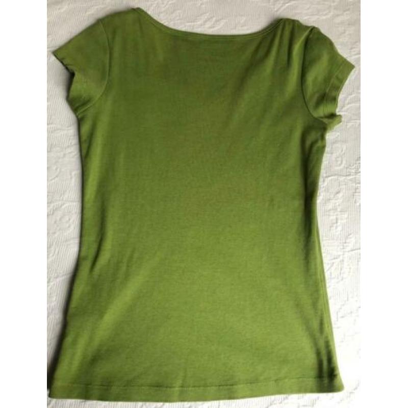 Nieuw t shirt shirt topje maat Esprit maat 34 Small groen